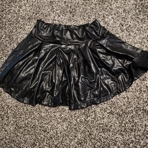 Latex Mini Skirt